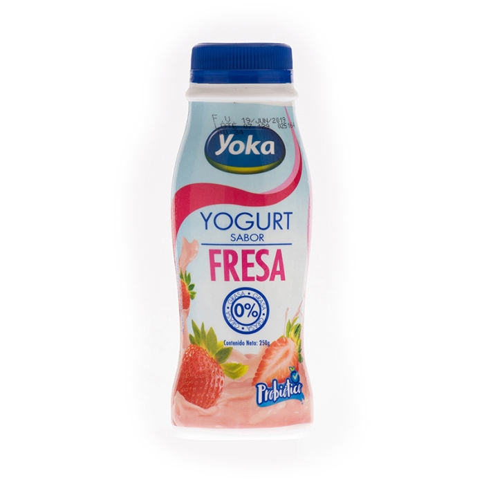 Yogurt Sabor Fresa Yoka Onz