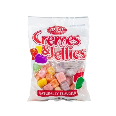 Gomitas Azucaradas Cremes y Jellies  Suity 10 Onz.