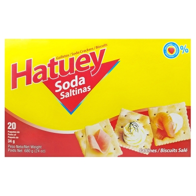 Galleta De Soda Saltina Hatuey 9 Und/Paq