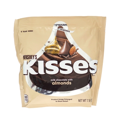 Chocolate Con Almendras Hershey'S Kisses 7.6 Onz