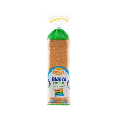 Pan Sandwich Blanco Familiar Lumijor