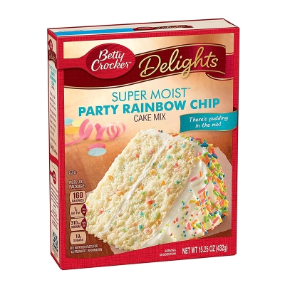 Mezcla Para Bizcocho Con Chispas De Colores Betty Crocker 15.25 Onz