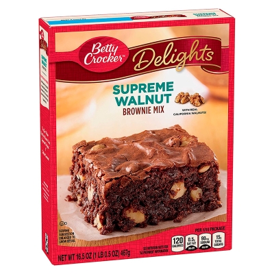 Mezcla Para Brownie Walnut Supreme Betty Crocker 16.5 Onz