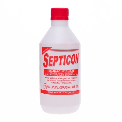 Enjuague Bucal Septicon 16 Onz