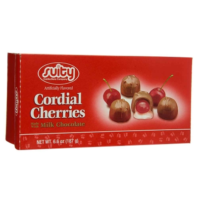 Bombones Rellenos De Cerezas Suity 6 Oz