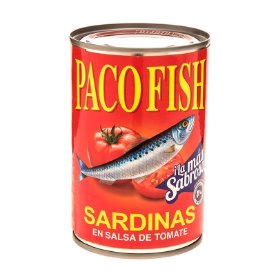 Sardina En Salsa De Tomate Paco Fish 15 Onz