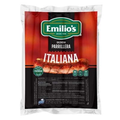 Salchicha Italiana Emilio'S 4 Und/Paq