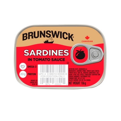 Sardinas En Tomate Brunswick 106 Gr.