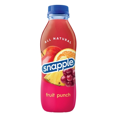 Jugo Fruit Punch Snapple 16 Onz