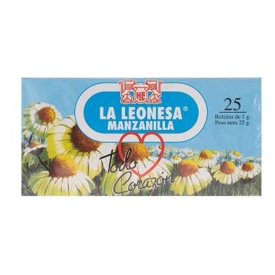 Te De Manzanilla La Leonesa 25 Und/Paq