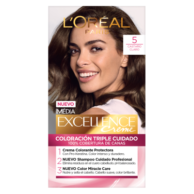 Tinte Castaño #5 Excellence Creme Loreal