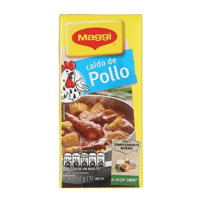 Caldo De Pollo Maggi 12 Und