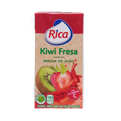 Jugo Sabor Kiwi Fresa Rica 200 Ml