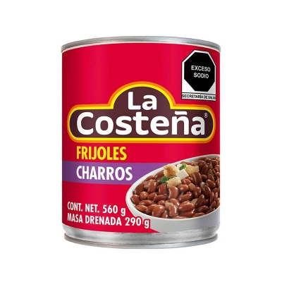 Frijoles Charros La Costeña 560 Gr