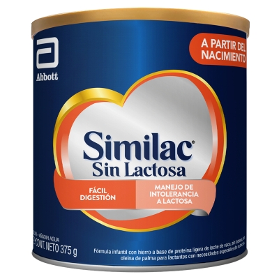Fórmula Infantil En Polvo Sin Lactosa Similac Sensitive 375 g