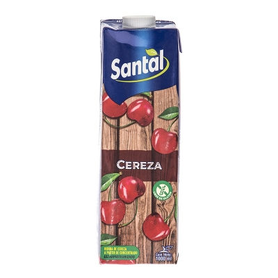 Jugo De Cereza Santal 1 Lt