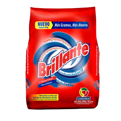 Detergente en Polvo Regular Brillante 1000 Gr.