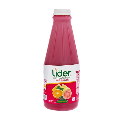 Jugo Concentrado De Fruit Punch Lider 32 Onz