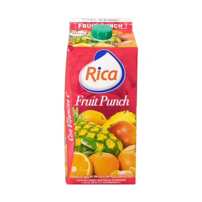 Jugo Fruit Punch Rica 59 Onz