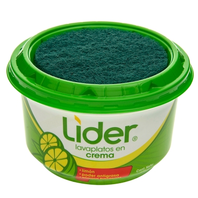 Lavaplatos En Crema Aroma Limon Lider 425 Gr