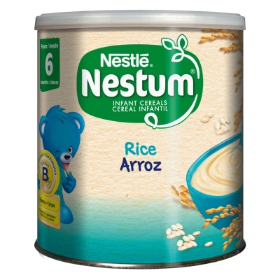 Nestlé Nestum Cereal Infantil Arroz Lata 270 Gr.