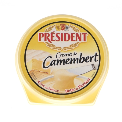 Queso Crema Camembert Tarro President 125 Gr