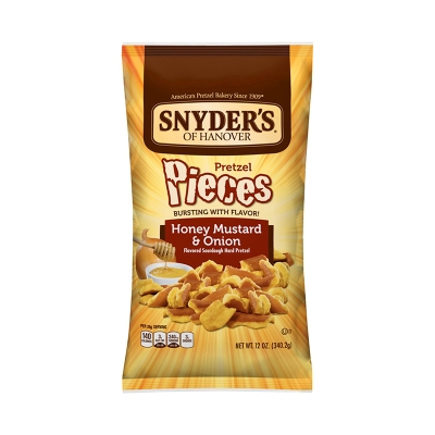Pretzels Con Honey Mustard Y Cebolla Snyder'S 12 Onz