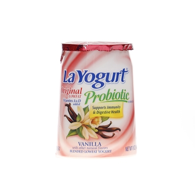 Yogurt Sabor Vainilla Layogurt 6Onz