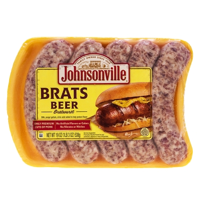 Salchicha Beer Bratwurst Johnsonville 19 Onz