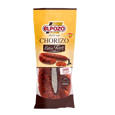 Chorizo Sarta Extra Picante ElPozo 200 Gr