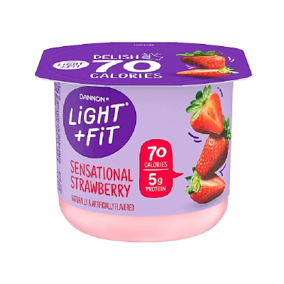 Yogurt Sabor Fresa Light+Fit 5.3 Onz
