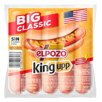 Salchicha Classic Big ElPozo 200 Gr