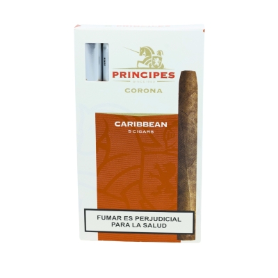 Cigarros Corona Ron Caribbean Principe 5 Und/Paq