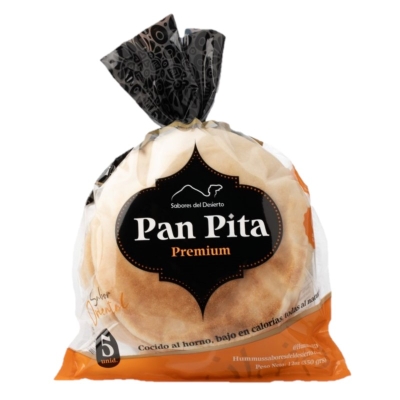 Pan Pita Premium Sabores Del Desierto 350 Gr