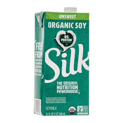 Leche De Soya Sin Azúcar Silk 32 Onz