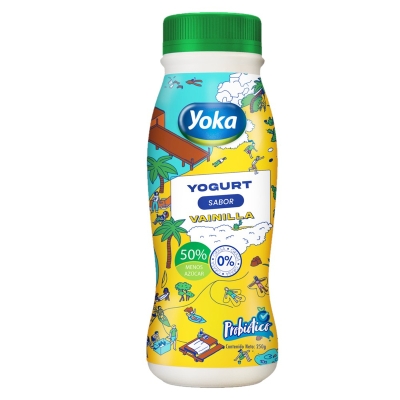 Yogurt Sabor Vainilla Yoka 8 Onz