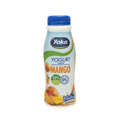 Yogurt Bebible 0% Grasa Sabor Mango Yoka 8 Onz