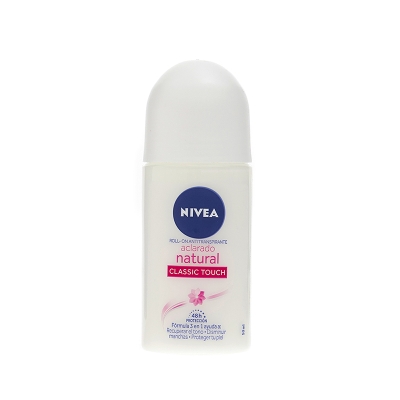 Desodorante Para Mujer Roll On Aclarado Natural Nivea 50 Ml