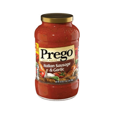 Salsa Para Pasta Salchicha Italiana Y Ajo Prego 24 Onz