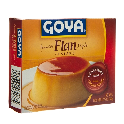 Flan Con Caramelo Goya 2.75 Oz