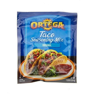 Sazon En Polvo Para Tacos Ortega 1.25 Onz
