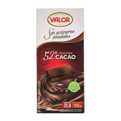 Chocolate Puro Sin Azúcar Valor 100 Gr