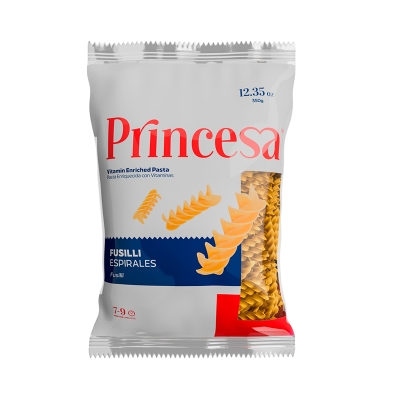 Pasta Espiral Natural Princesa 350 Gr