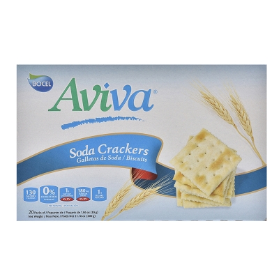 Galletas De Soda Aviva 20 Und/Paq