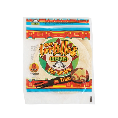 Tortilla De Trigo Wrap Maria 8 Und