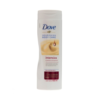 Crema Corporal Nutricion Intensiva Para Piel Extra Seca Dove 400 Ml