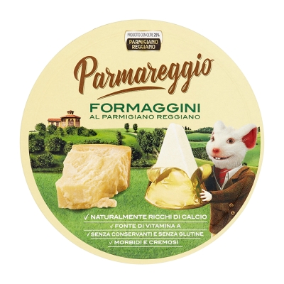 Queso Parmesano Parmareggi Parmareggio 140 Gr 8 Und/Paq