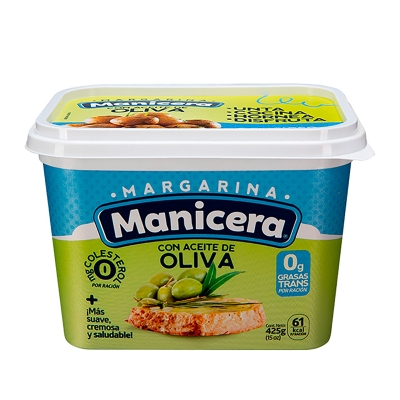 Margarina Con Aceite De Oliva Manicera 1 Lb