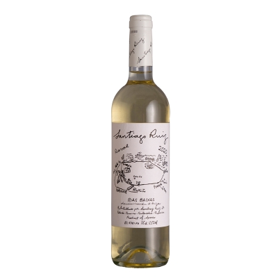 Vino Blanco Albariño Santiago Ruiz 75 Cl