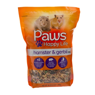 Alimento Para Hamster Y Jerbo Paws Premium 3 Lb